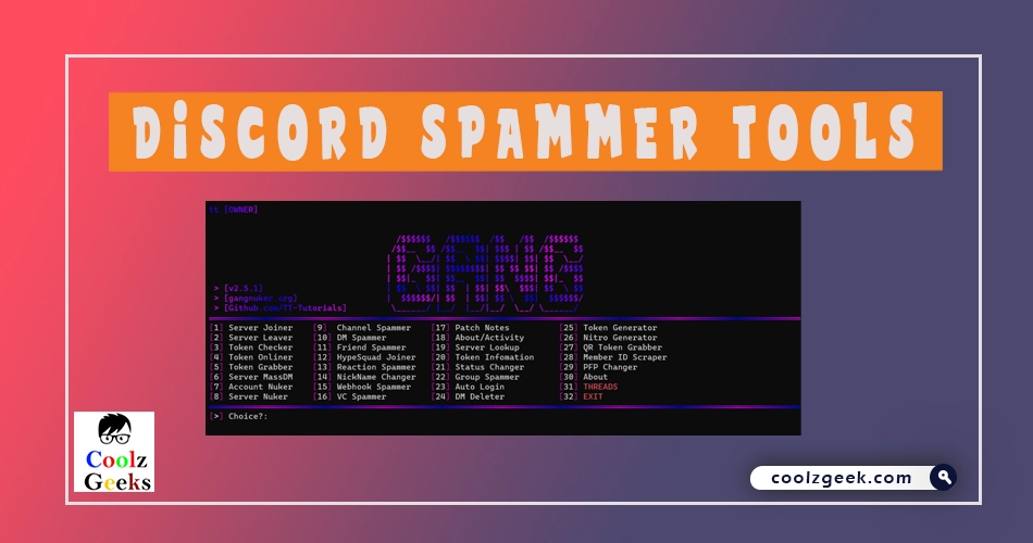 Discord Spammer Tools