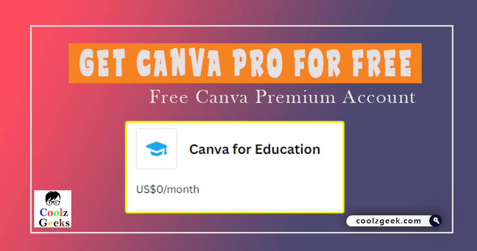 Get Canva Pro for Free